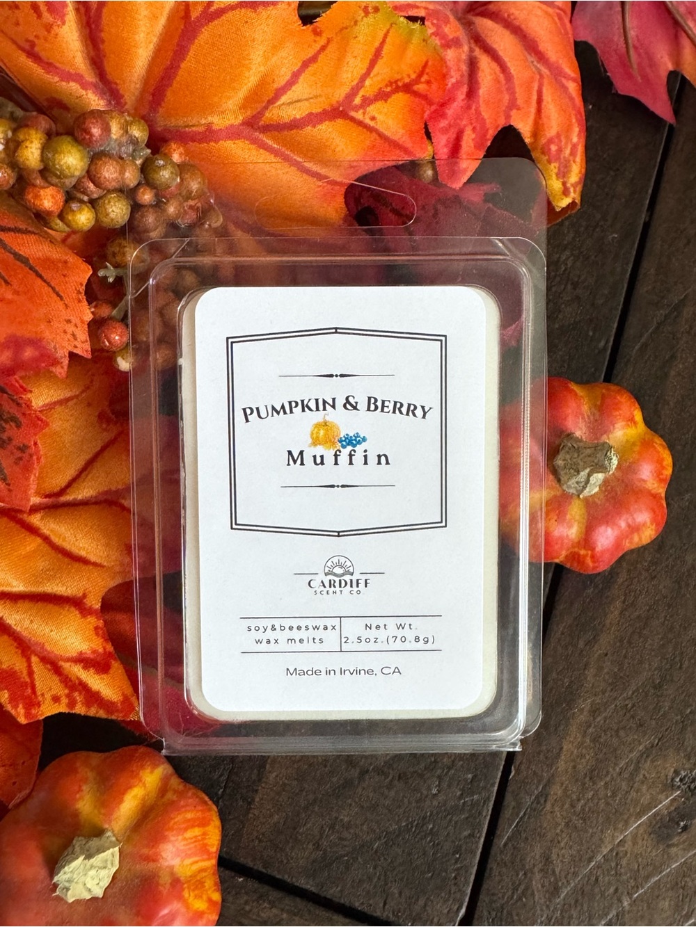 Pumpkin & Berry Muffin Wax Melts
